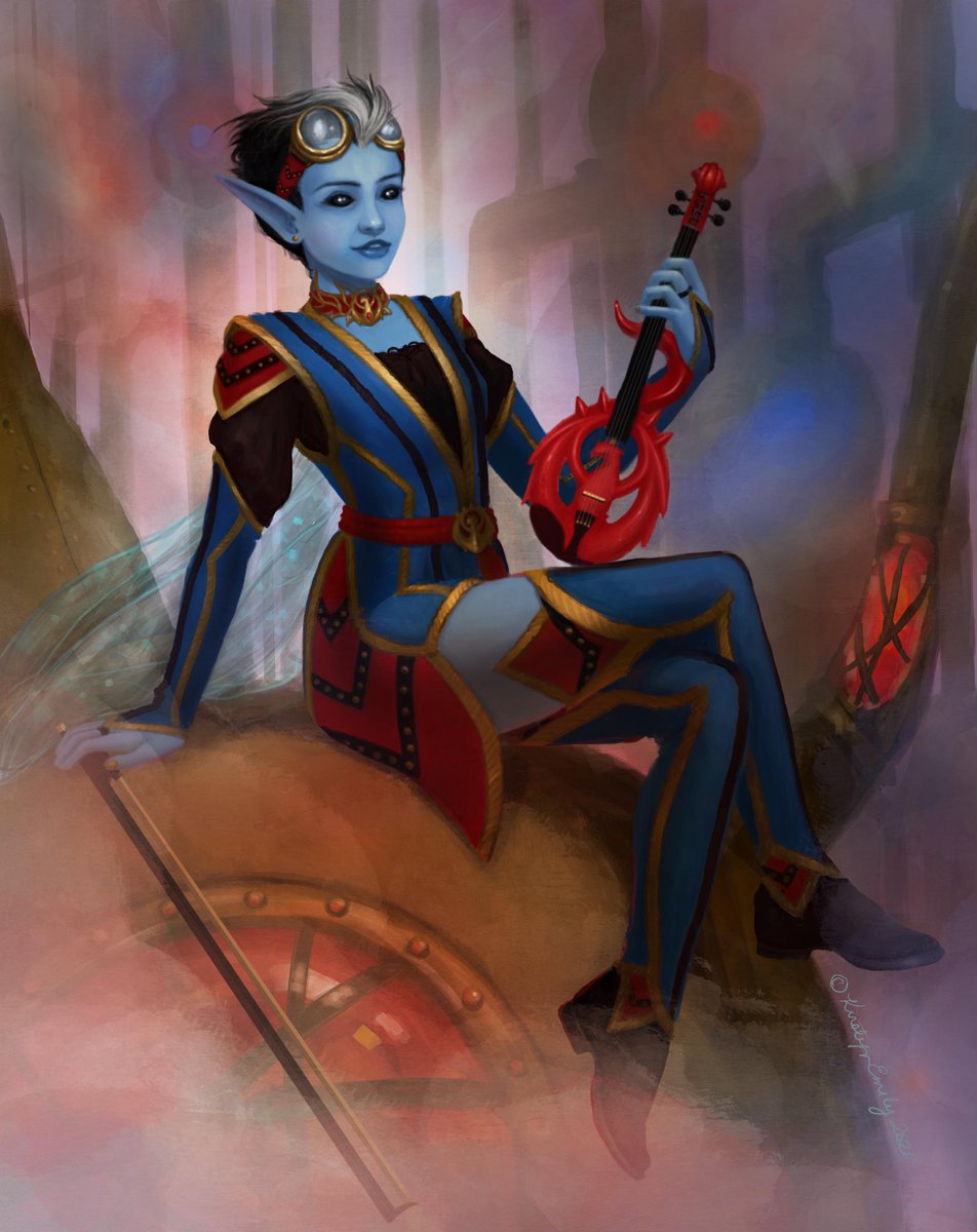 Well, the voting was close the entire time! But finally! On #SeductiveSunday I can show off Lucia! She is pansexual and is a little chaotic fairy. I hope you don’t all mind the rating game to meet our new muse.