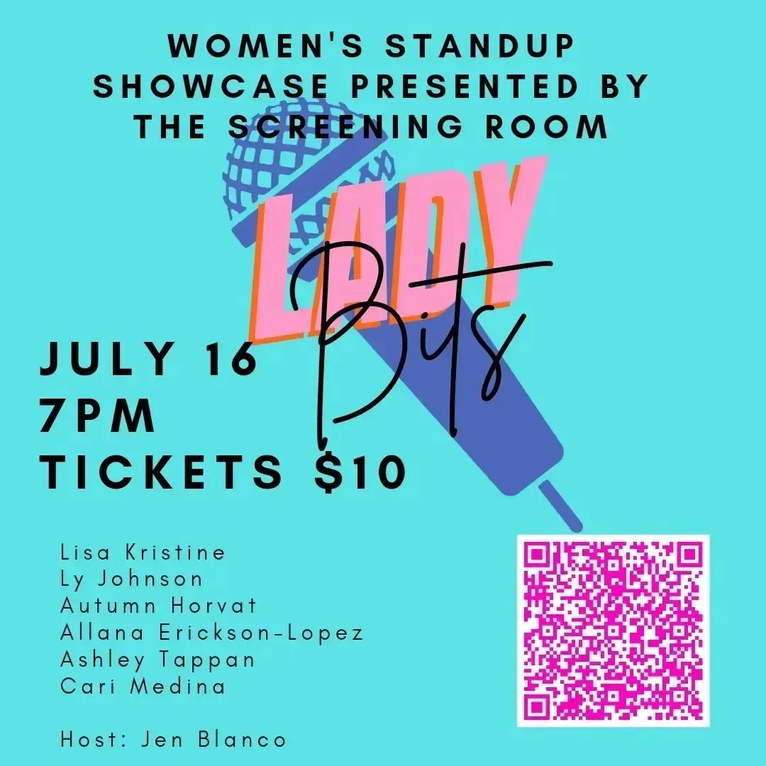 JenBlancoComedy's tweet photo. TWO WEEKS AWAY: Lady Bits Tucson happening at The Screening Room 7/16 @ 7pm. I'd love to see anyone there and grab a drink after. We have sold out the 3 shows! https://t.co/avTlg99bqe
#ThingstodoinTucson #Tucson #standupcomedy #comedy https://t.co/7RRo9Bo0cM