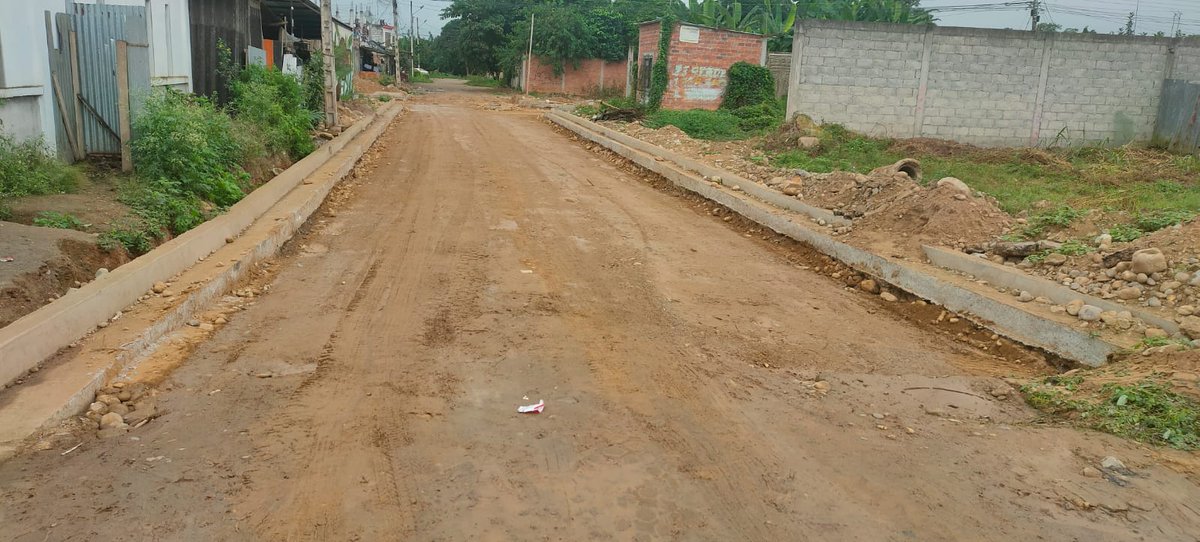 cesarencaladae's tweet photo. En Lotz. La Guamán avanza a buen ritmo la regeneración integral con alcantarillado, bordillos, aceras, colocación de material de mejoramiento previo al proceso de asfaltado, con esta obra mejoraremos la calidad de vida de los moradores del sector.

#JuntosCambiamosPasaje 🟨🟥🟨 https://t.co/dq7iMT1whU