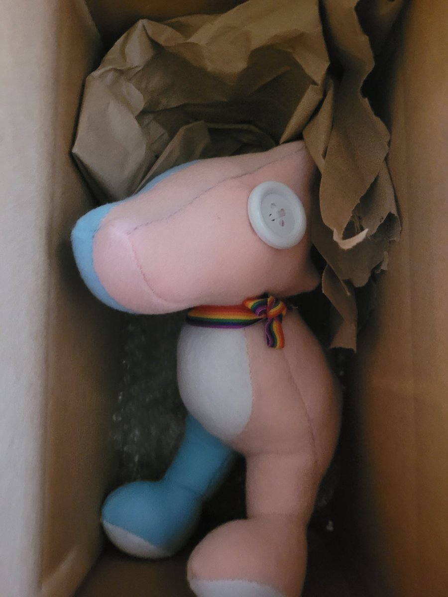 CraftyLaprasArt's tweet photo. Packing my second international order in the last month. Last one went to Spain; this one is going to Sweden. The fact that people outside the states like my plushies enough to want them is still a bit shocking, even if it hasn't happened that often @0@
#plushies #scalemates https://t.co/TKaKmrUCyp