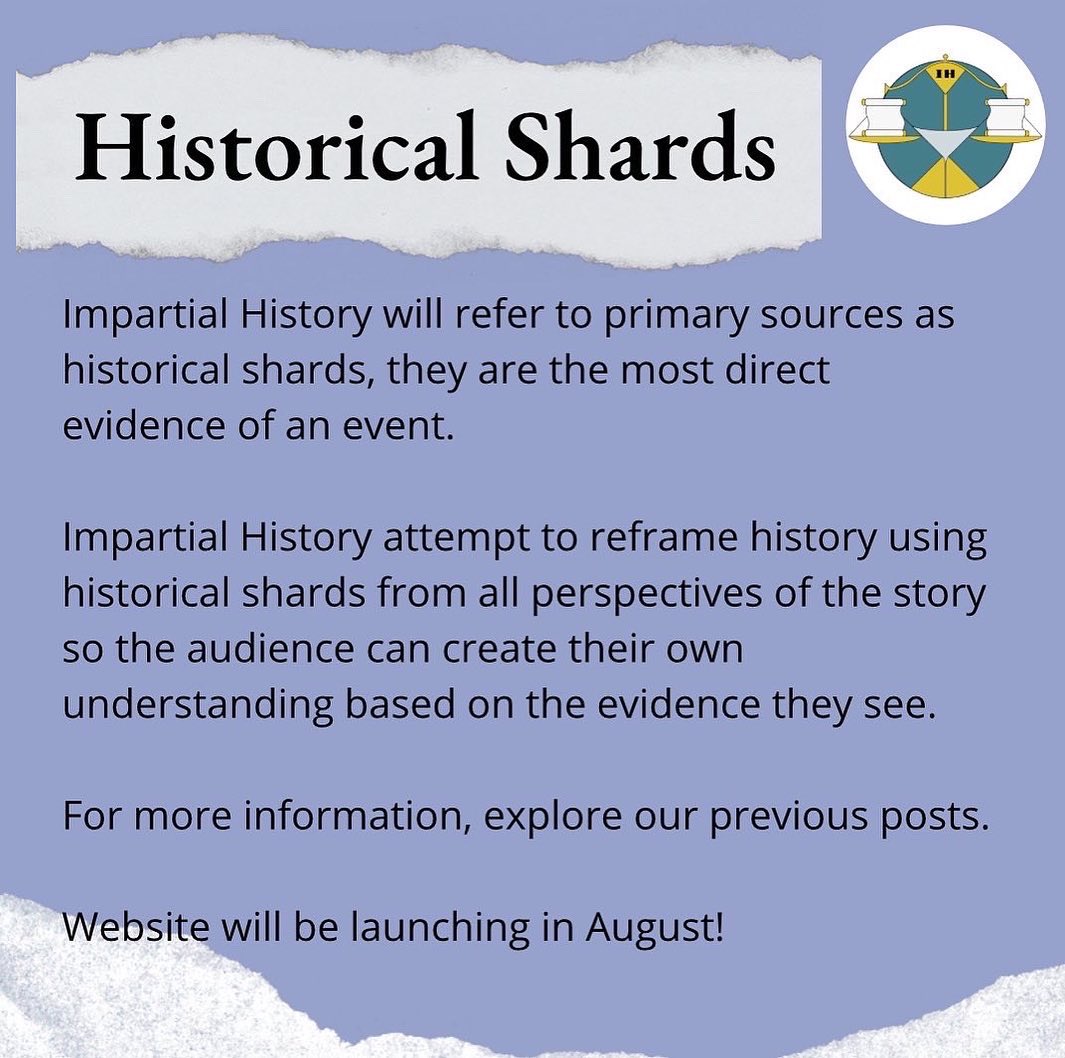 ImpartialHstory's tweet photo. When looking at history, we use a combination of primary, secondary, and tertiary sources to formulate our own ideas, but what exactly are the differences between these types of sources and what makes Impartial History so special?
 #history #impartialhistory #worldhistory https://t.co/RJ4e4KHlHB
