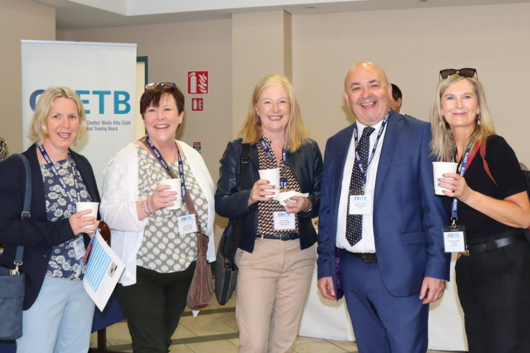 CityofDublinETB's tweet photo. Photos from our recent Further Education &amp; Training (FET) engagement day. 

Our Chief Executive and FET Directors invited our FET leaders to our newly acquired Cathal Brugha Street building to brainstorm and discuss transformation and strategic change in CDETB. 

#FET https://t.co/uQqQ19Dt4I