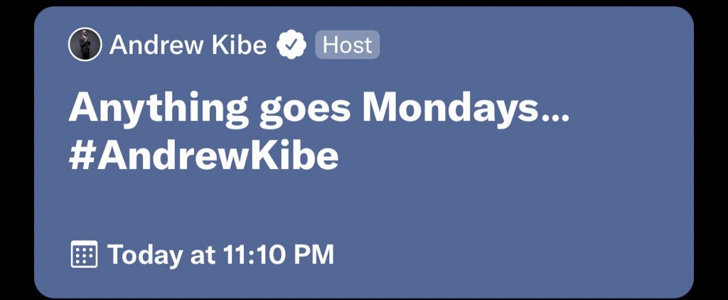 AndrewKifeee's tweet photo. That’s what’s up! Only on @kibeandy https://t.co/nC8A7EeQqi