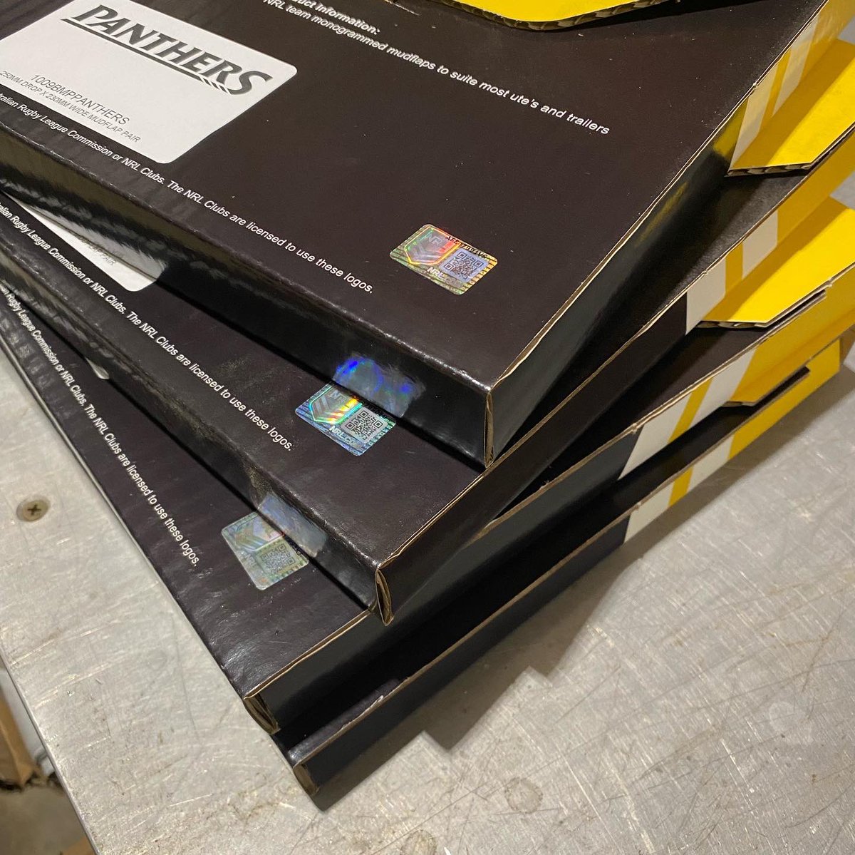 FMudflaps's tweet photo. Why buy our #australianmade #nrl mudflaps?

Not only do you show your team pride. 
Also all of our packaging is 💯 recyclable, made from cardboard.

Head to https://t.co/uYSNNCj6lt to secure your set today.
#nrlw #nrlgrandfinal #stateoforigin #arl #qrl #sustainability #unreal https://t.co/2tTnLrvmFA