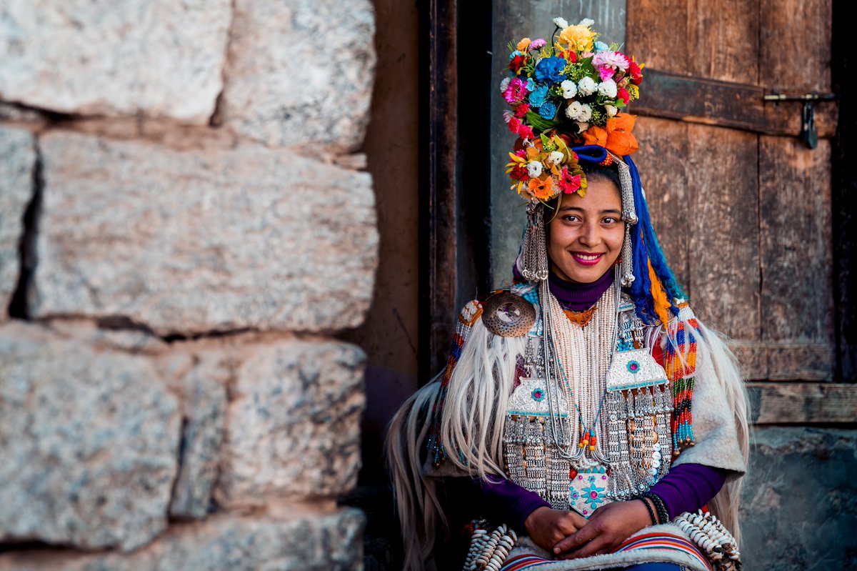 Akshaynaik.eth (@capturexindia) on Twitter photo Gm 📸💎
003
Drokpan Poise
The Drokpa is an ancient Aryan tribe residing in Ladakh known for their agricultural background. The flowers and jewelry were beautiful gestures of her culture but her smile was the real show stopper.
Beautiful portrait Available on <a href="/sloikaxyz/">Sloika.xyz</a> Gm 📸💎
003
Drokpan Poise
The Drokpa is an ancient Aryan tribe residing in Ladakh known for their agricultural background. The flowers and jewelry were beautiful gestures of her culture but her smile was the real show stopper.
Beautiful portrait Available on <a href="/sloikaxyz/">Sloika.xyz</a>