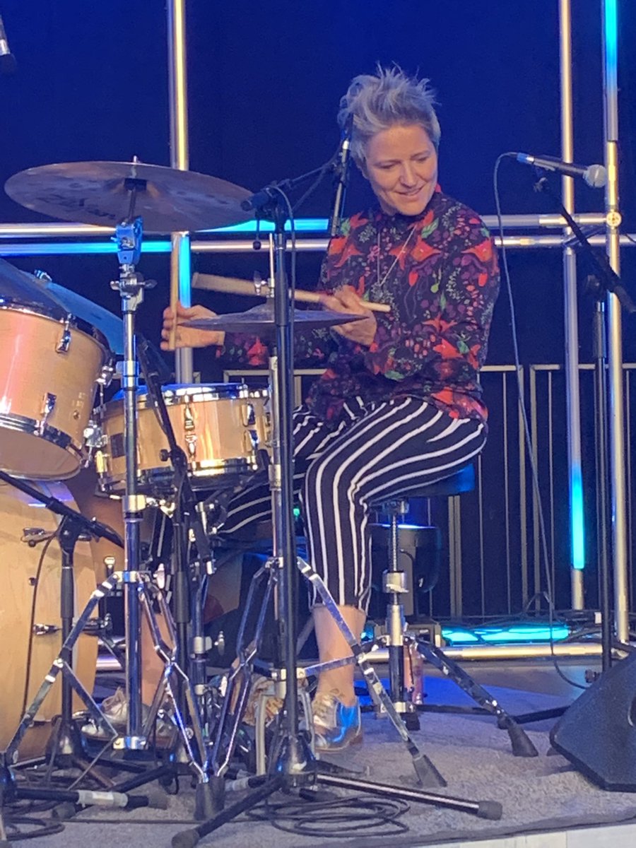 UK Jazz News (@londonjazz) on Twitter photo Does drummer / bandleader Allison <a href="/alliboomboom/">Allison Miller</a> Miller radiate positivity … or what?! @MtlJazzFestival Does drummer / bandleader Allison <a href="/alliboomboom/">Allison Miller</a> Miller radiate positivity … or what?! @MtlJazzFestival