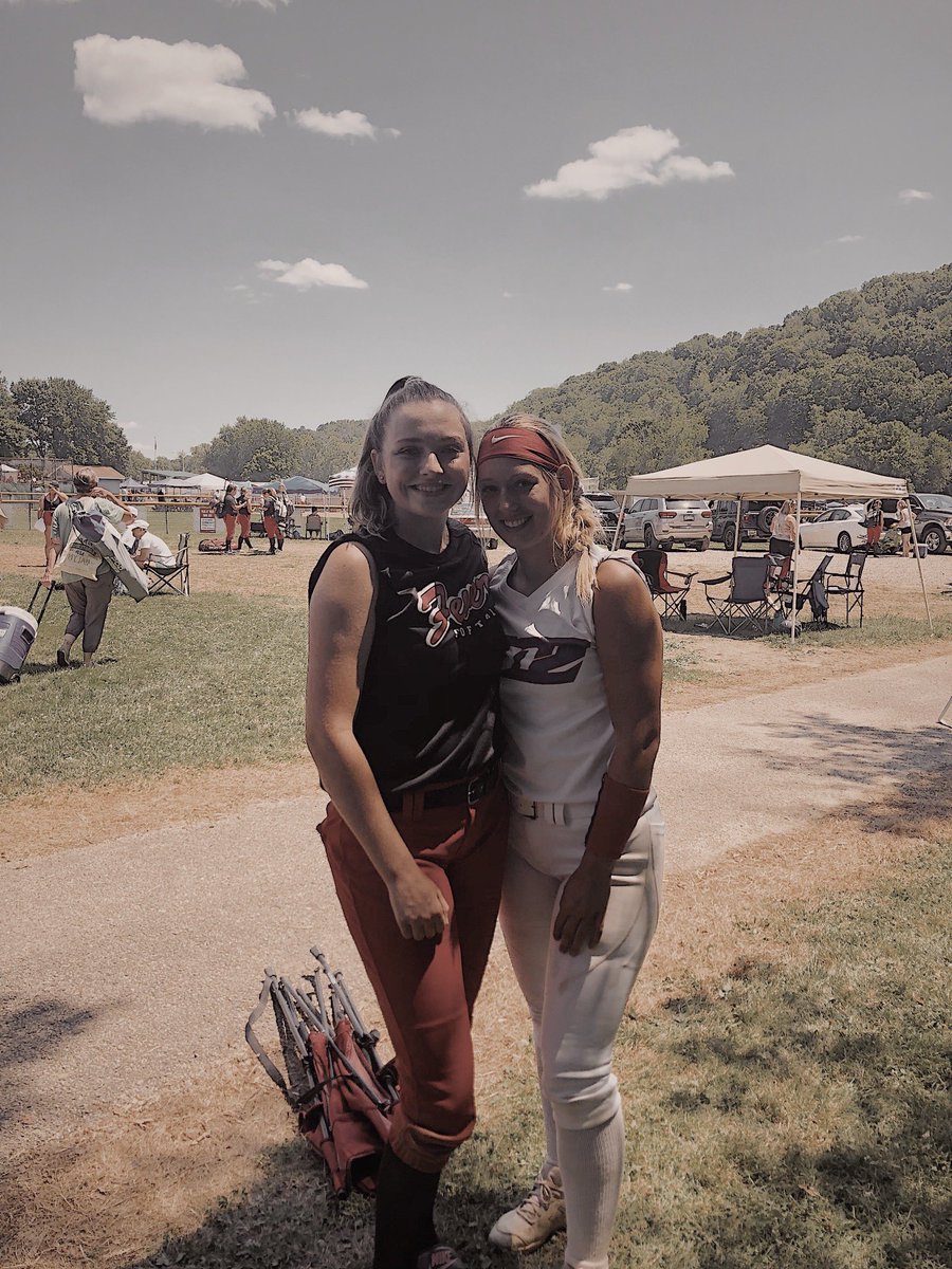 Gotta love it, playing against college teammates, best friends, and roommates!! These last couple weekends of softball have been fun!! #eaglefamily