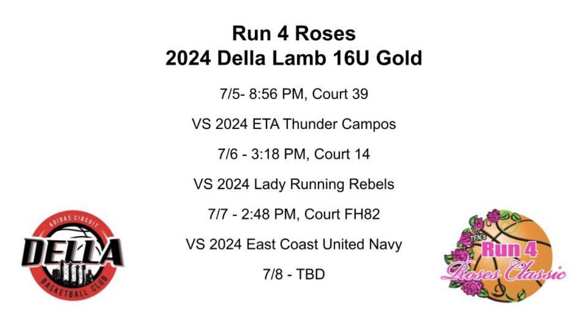 Can’t wait to get to Louisville! Check out our schedule below.