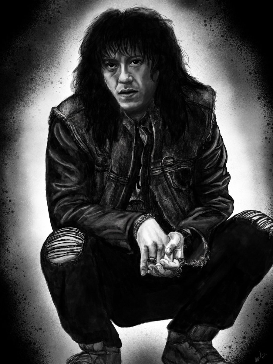 aewray's tweet photo. Mordor it is. 
-
I am devastated &amp; will not be over this anytime soon, y’all.
-
#eddiemunson #StrangerThings #digitalart #procreate https://t.co/t33pJsJrk5