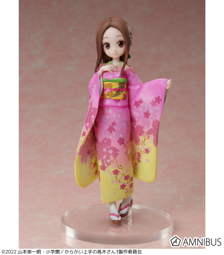 からかい上手の高木さん　和服フィギュア　夏、秋、冬ぬいぐるみセット からかい上手の高木さん3』 高木さん 桜和装ver. 1/7 完成品フィギュア