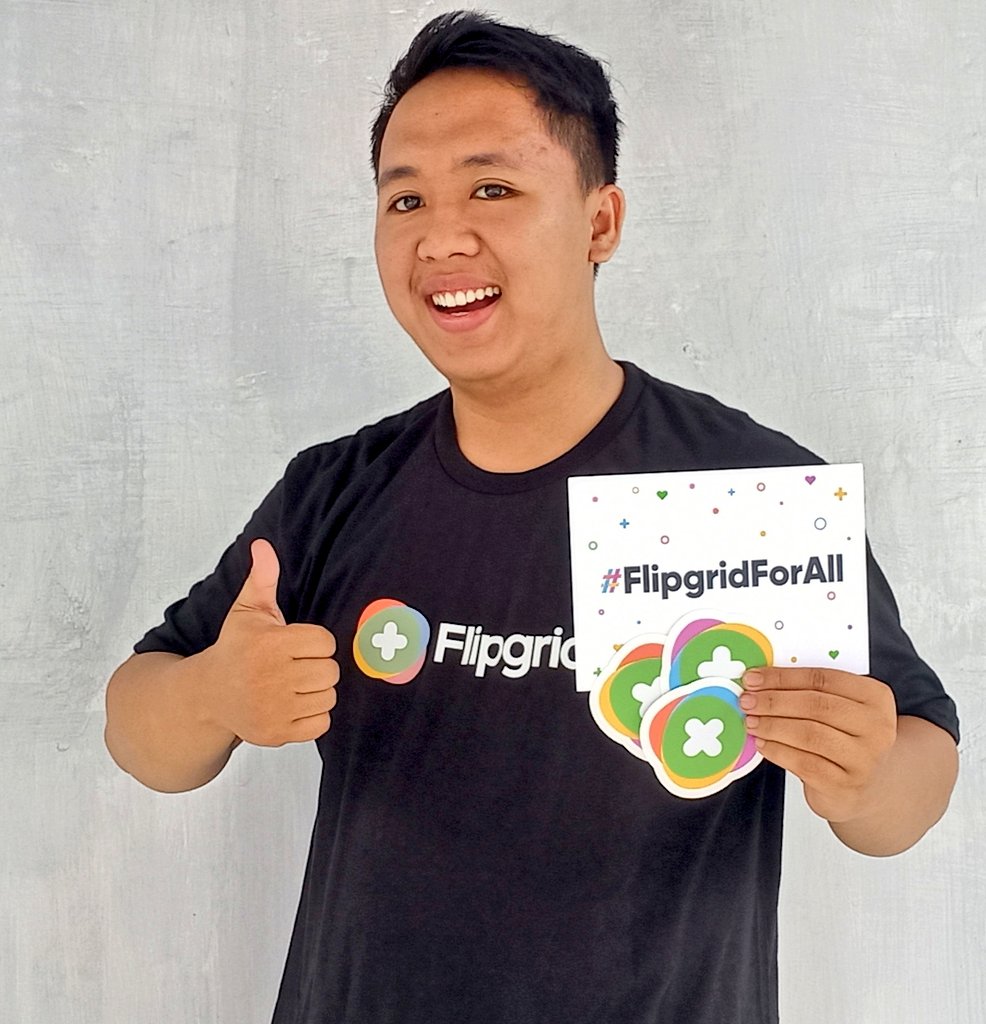 thank you for the swag that has been given by @MicrosoftFlip and I have the opportunity to be part of the Flipgrid Community champion, And now it has transformed into MicrosoftFlip, I hope you always use and develop learning media.

#Flip
#EmpowerEveryVoice