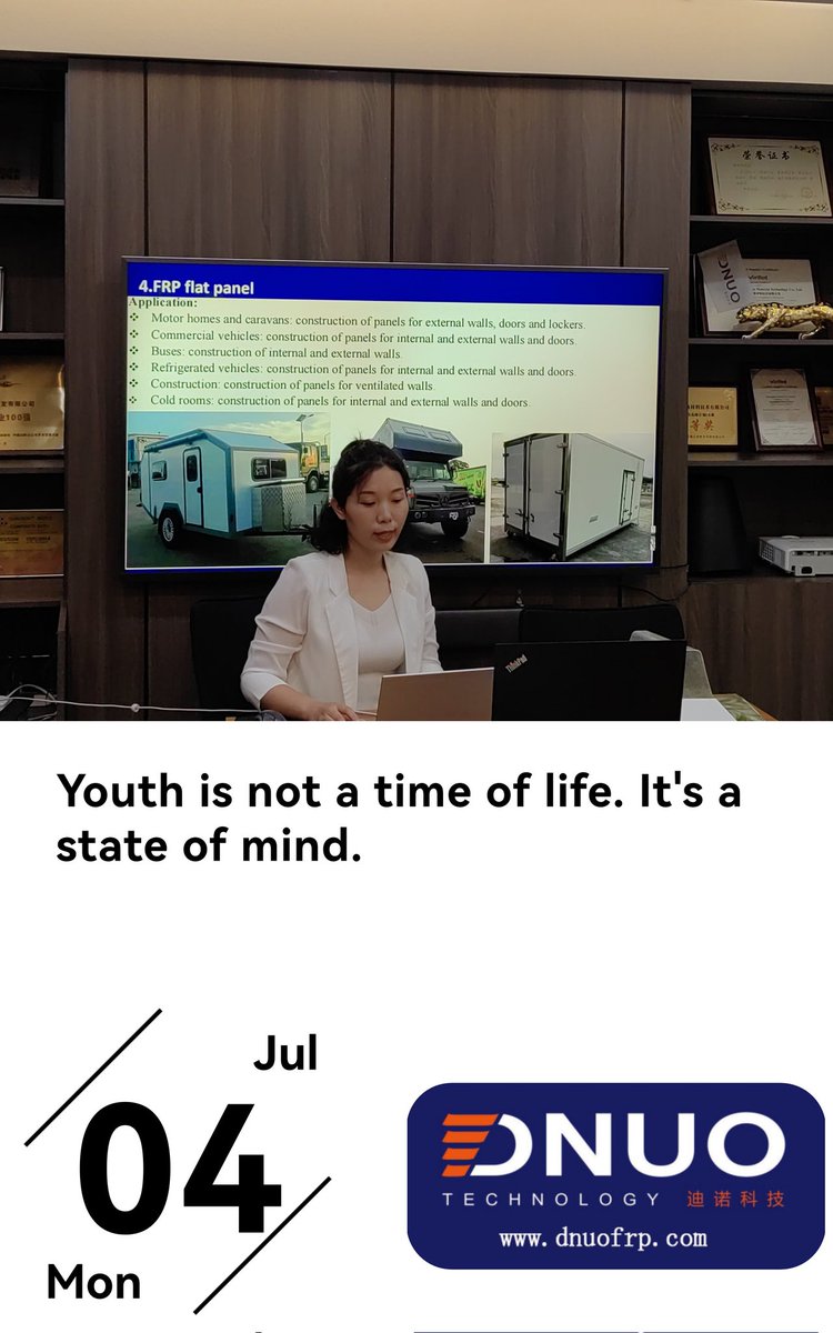 Dnuo_Greta's tweet image. Youth is not a time of the life,it's a state of mind
FRP sheet&amp;amp;panel is used in many areas,it's a new material.
if you are interested in FRP sheet&amp;amp;how to make the sheet pls contact with me🌞
#frpsheets 
#buildingmaterials 
#transparentsheet 
#machine
#manufacturers 
#machinery