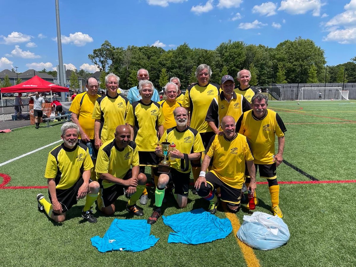 sperki's tweet photo. Proud to be part of Over-68 spring champion Lexington Eagles.  New England Over the Hill League https://t.co/ttnTSbmLIQ
