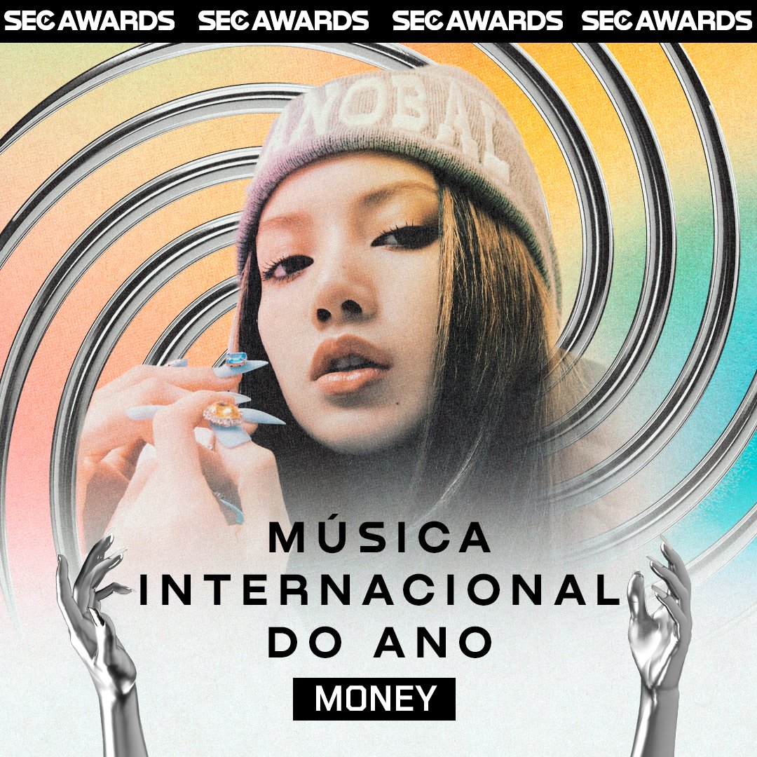 #Lisa do BLACKPINK venceu na categoria 'Música Internacional do Ano' pelo hit 'Money' no #SECAwards 2022. 🔥💫

#SECAwardsDay