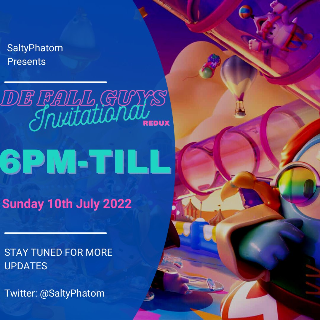 SaltyPhatom's tweet photo. 🚨New Date Alert 🚨 We back and better than ever. Thank you to everyone who has waited patiently for this event. *Fingers crossed* positive vibes and fun will be have next week Sunday. We outsideeee!!!!! https://t.co/oza67V0Ull