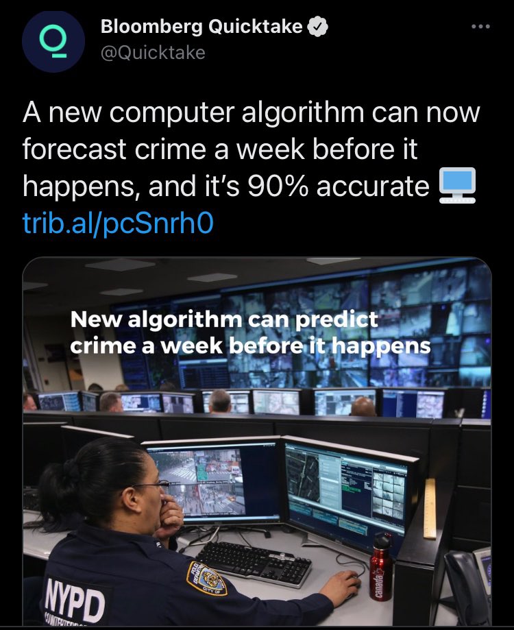 JPHilllllll's tweet photo. Bloomberg is pushing this hard so we should be clear that this is dangerous bullshit that will hurt people https://t.co/4eVFvrH2ct