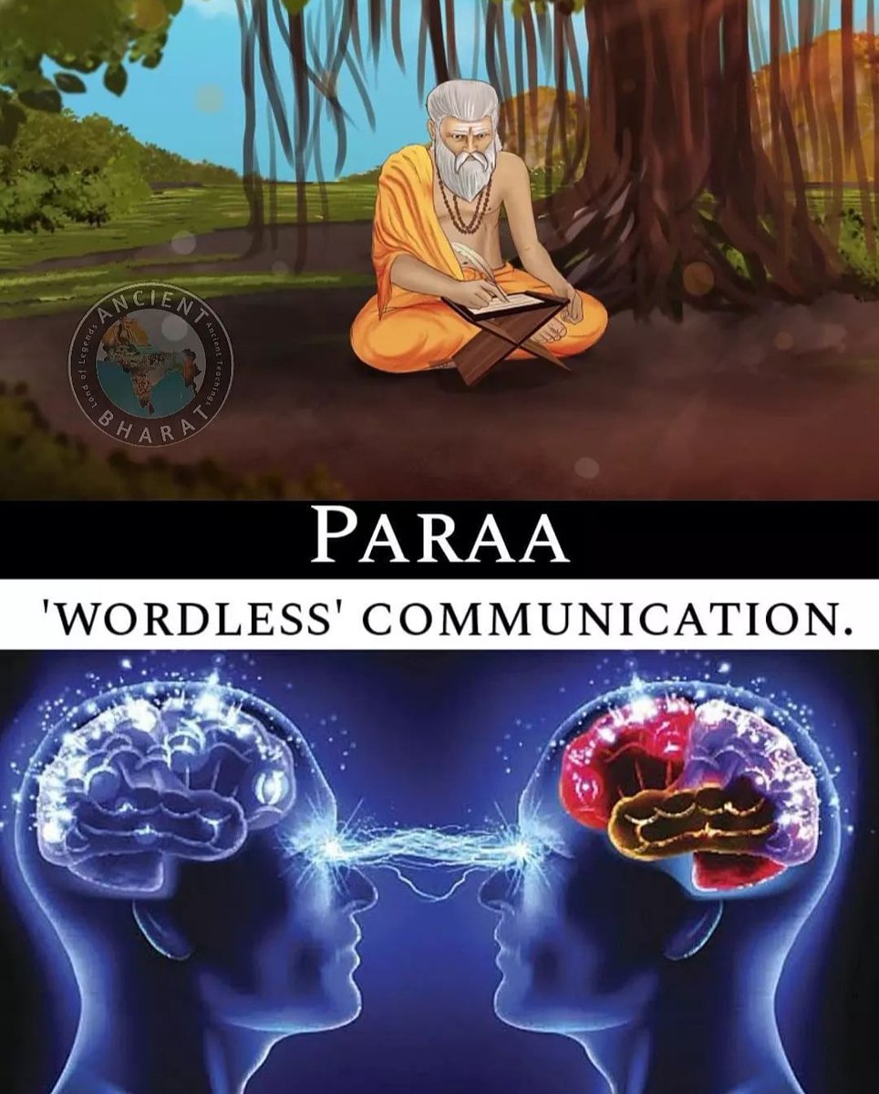 Vedic culture recognizes four different speech types.

#Thread https://t.co/Ft1bKNEaKu