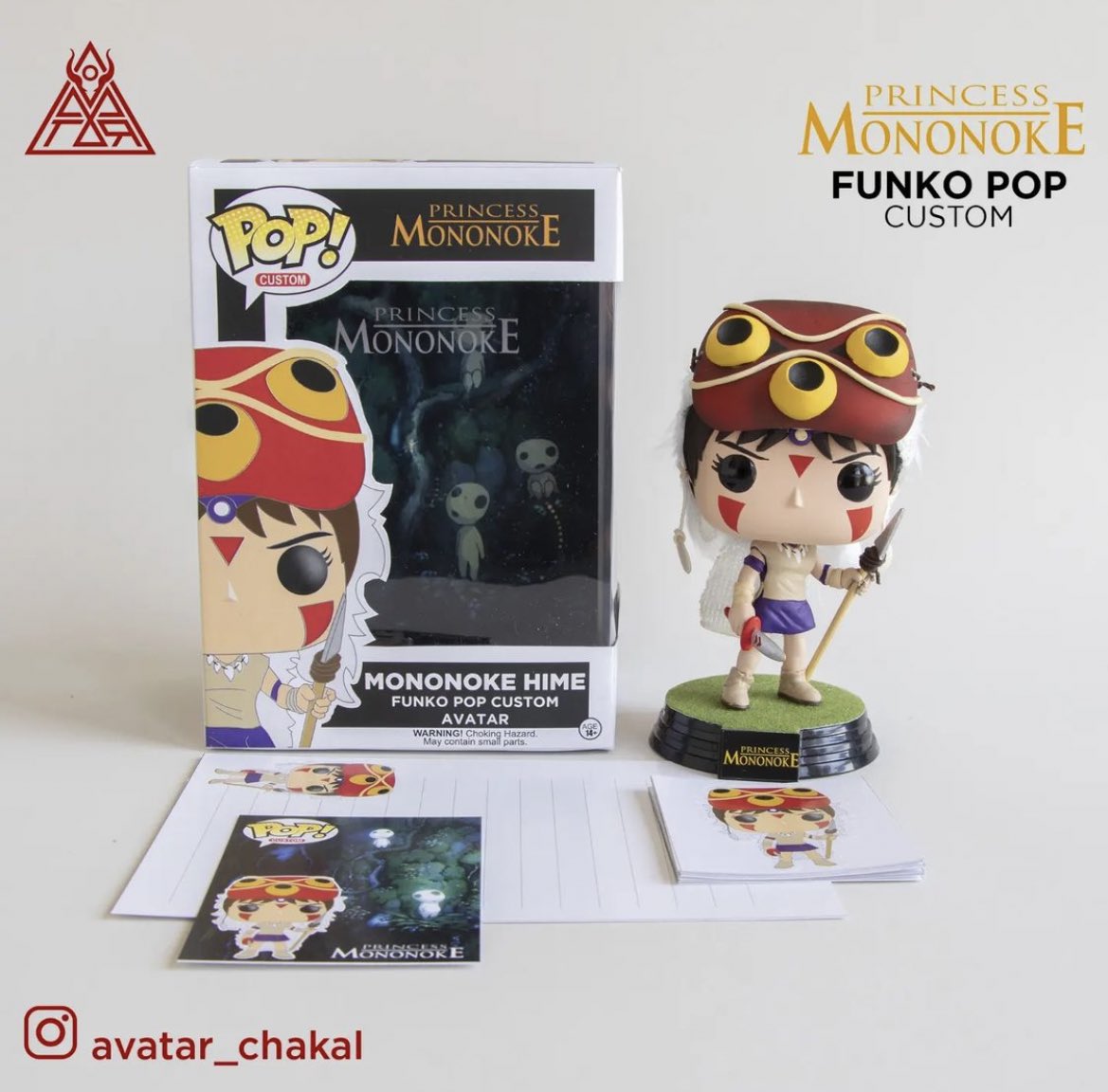 Studio Ghibli France on X: Quel personnage de l'univers Ghibli vous  aimeriez retrouver en figurine ? Et quel type de figurine ? Image :  Princesse Mononoke Funko Pop Custom Designed by Emmanuel