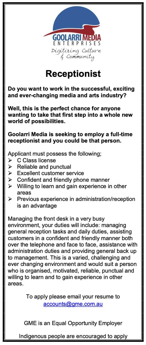 Goolarri Media tweet media