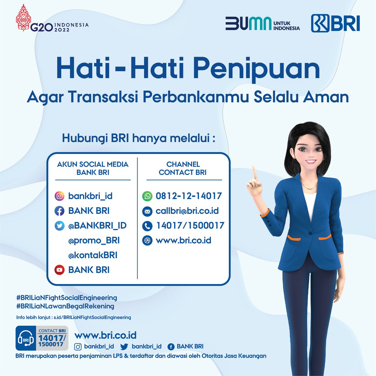 Agungekaputra08's tweet photo. Tetap hati-hati yah gaes
#BrilianFightSocialEngineering 
#BrilianLawanBegalRekening 
#BRIROMakassar
#BRIKCPangkep https://t.co/hySyDszcto