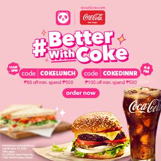 ShoppingDayPH's tweet photo. FoodPanda Vouchers Drop!!🐼
Free Delivery Padin Nationwide &amp; more! 

Code: DELIFREE
Redeem: https://t.co/5cCN4SZoOp

₱80OFF from 11am - 3pm
Code: COKELUNCH

₱100OFF from 4pm - 8pm
Code: COKEDINNR
Redeem: https://t.co/5cCN4SZoOp

*T&amp;C applies
#TapMoNaYan #FoodPandaPH https://t.co/ujpTEtC8wZ