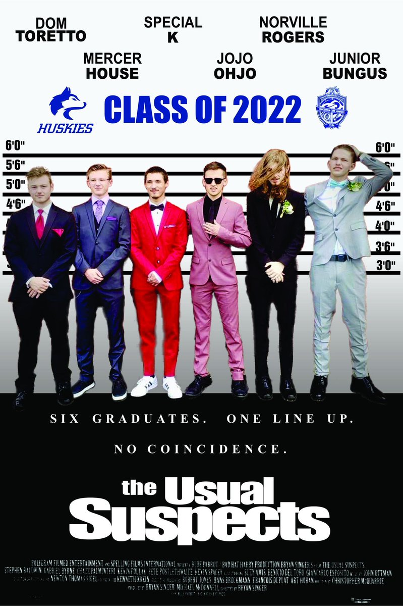 Thomas's Grad 2022 "The Usual Suspects".