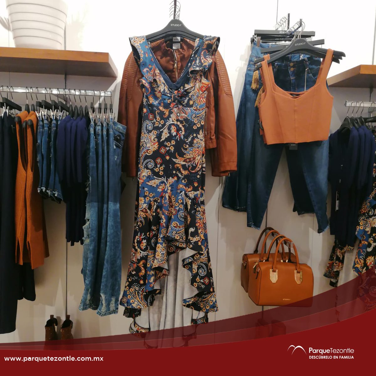 parque_tezontle's tweet image. 😍 Luce radiante con la  nueva colección de verano de #StudioF.  💃

¡Te esperamos en segundo nivel! 👌

#moda
#style
#verano
#ParqueTezontle
#DescúbreloEnFamilia

parquetezontle.com.mx