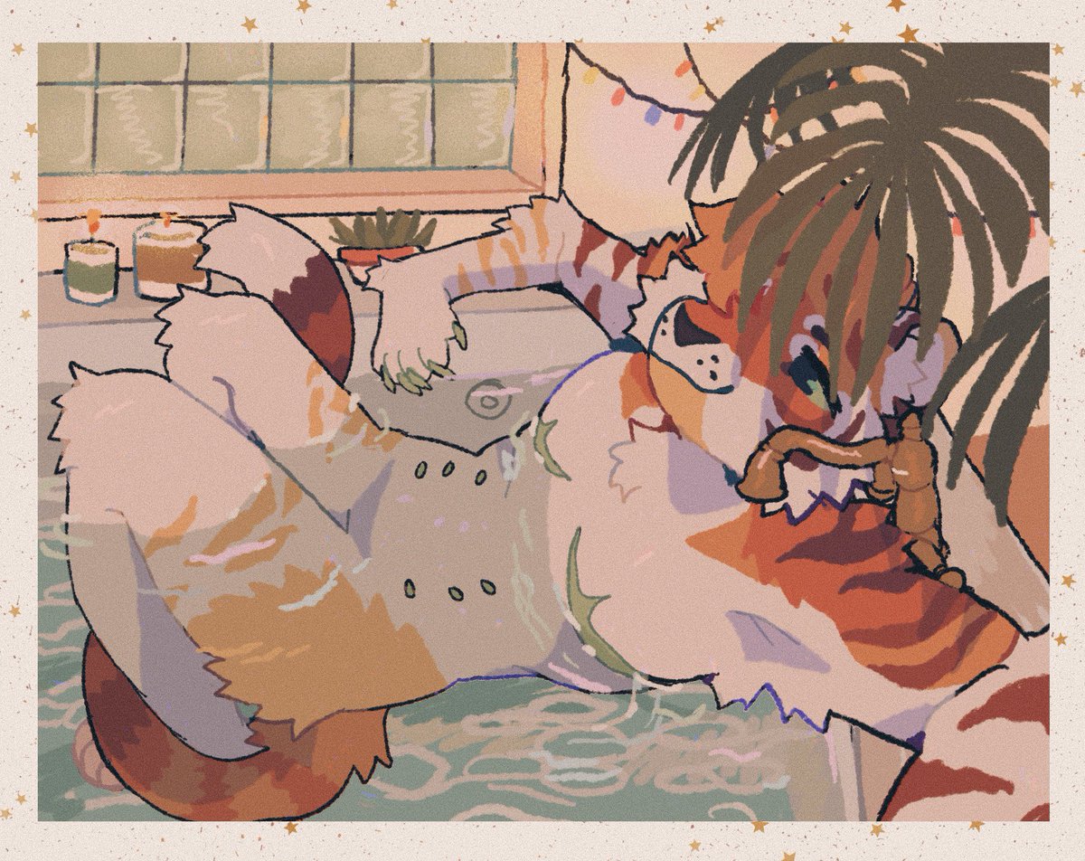 Bath tiger