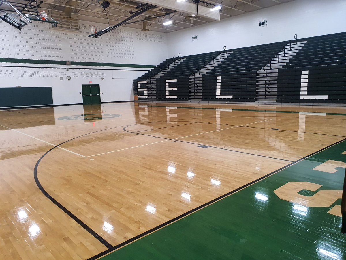 jasonjonphilip's tweet image. Gym is looking nice @ Sells Middle School