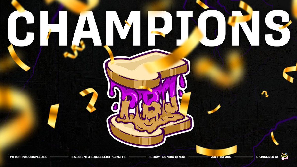 GodSpeedES's tweet photo. CONGRATULATIONS TO @PBJRLE AS THEY PULL OFF THE SWEEP TO WIN THE 3RD ELECTRIC DISCHARGE INVITATIONAL!! GGS! https://t.co/bTb6MUu3HB