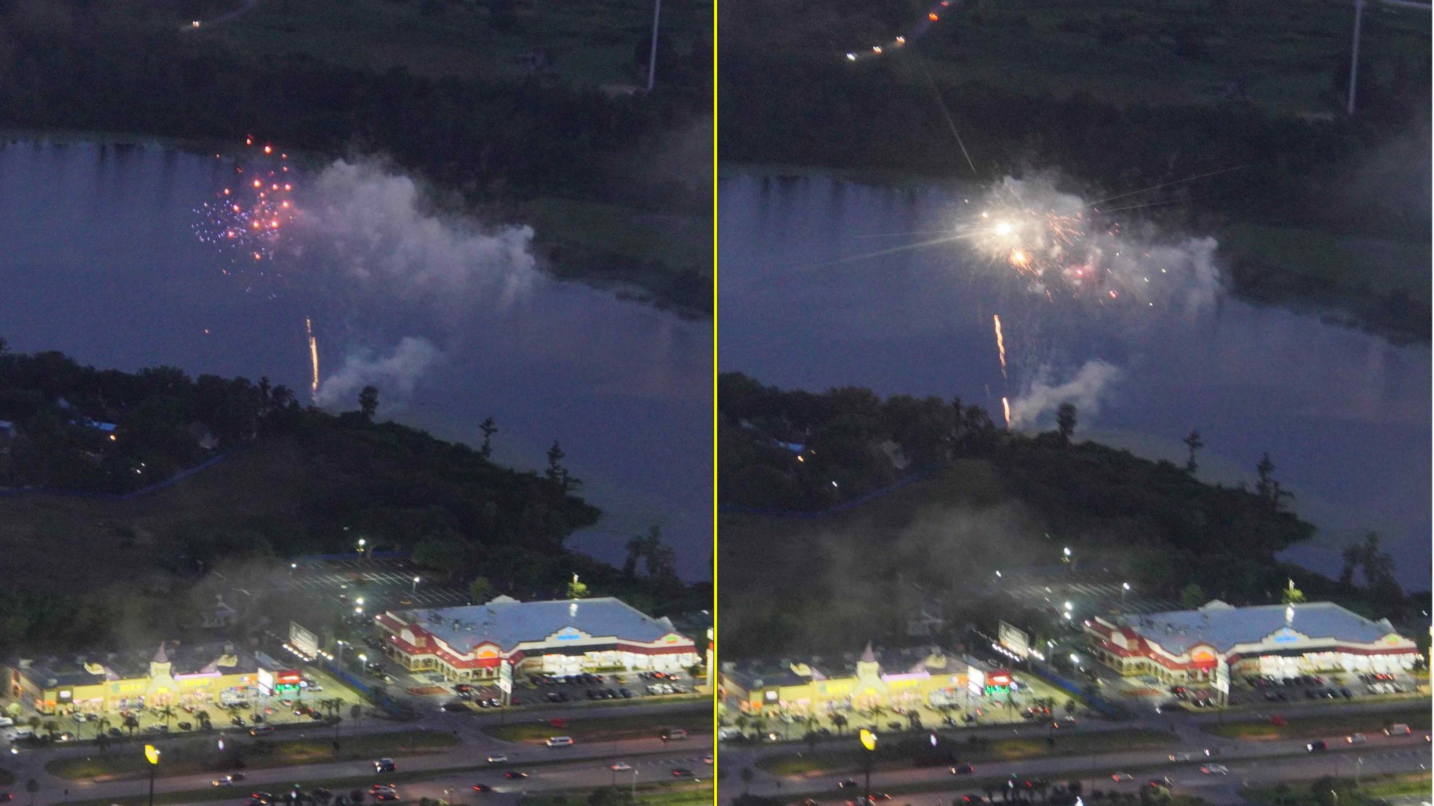 bioreconstruct on Twitter "Aerial look at what seems to be a fireworks