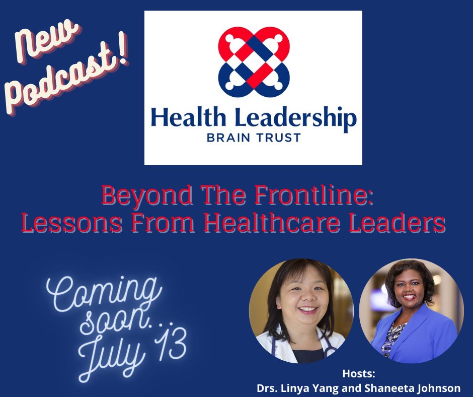 #HealthLeadership #physicianleaders #COVID19 #physicianexperience <a href="/HlthBrainTrust/">Health Leadership Brain Trust</a> has a new podcast "Beyond the Frontline: Lessons From Healthcare Leaders"  Check out our trailer:  healthleadershipbraintrust.podbean.com/e/beyond-the-f…