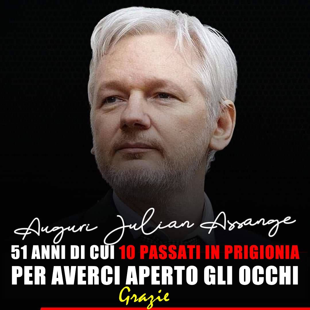 Julian Assange: July 3, 1971.
Sorry if I\m late, Happy Birthday Julian... and Thank you! 