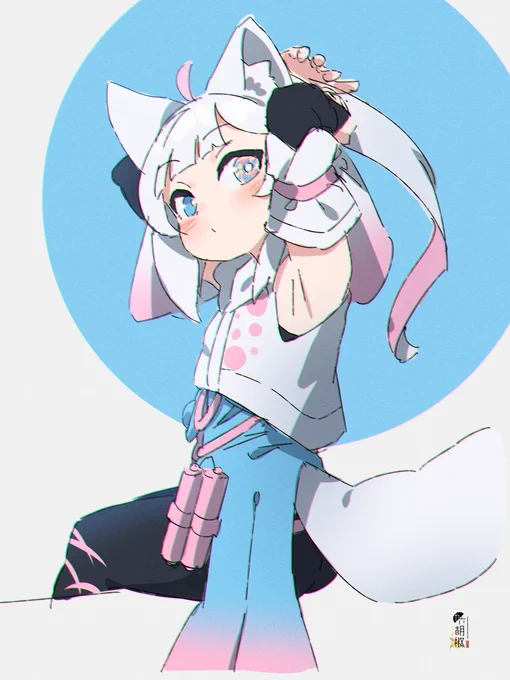 🦊❓
#ギンコ様起きて 