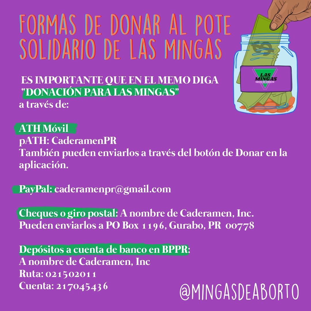 Las Mingas de Aborto tweet media