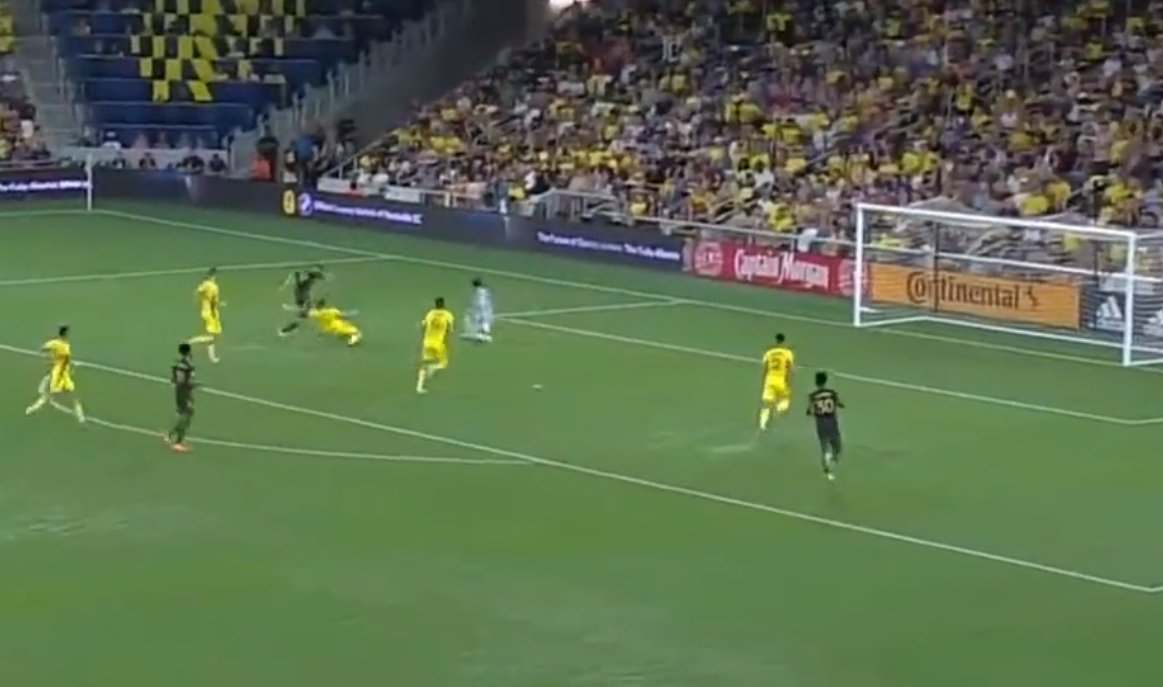 Hindsight, and maybe harsh, but if Panicco stays back and takes a better position for the second goal rather than charging out, it's a pretty tough shot to make instead of the easy finish that it was 🤷‍♂️

#EveryoneN | #NSHvPOR