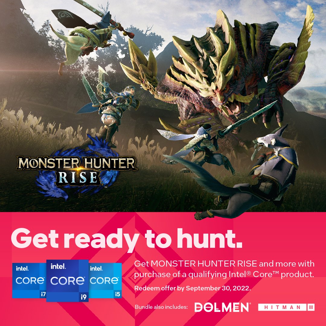 msytechnology's tweet image. Intel get ready to hunt promo is still on going! 

Come get your Intel qualifying product to redeem the promo code!