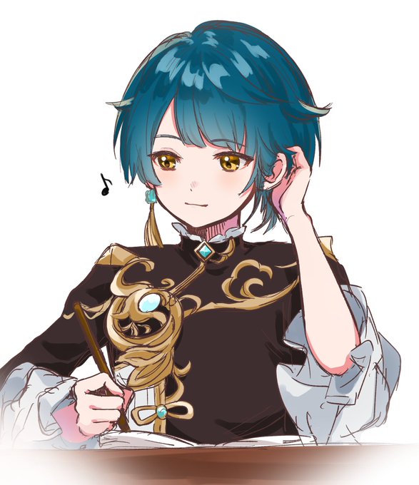らくがき #原神 #GenshinImpact #Xingqiu 