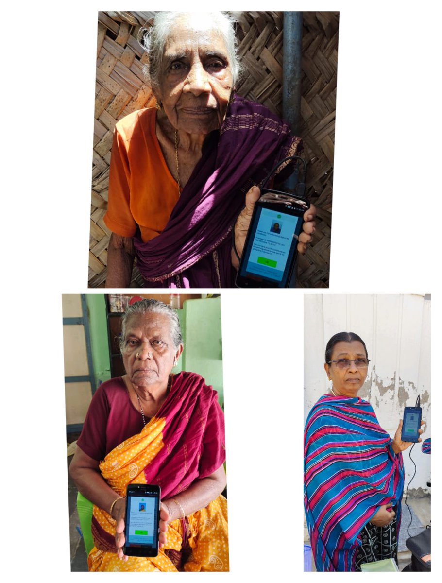 ptrmadurai's tweet photo. Immediate results from @mkstalin's Govt's move to ease Annual Pension mustering for Seniors😊

🙏 Digital Home Service partner @IPPBOnline

From Political Philosophy to Policy, Strategy &amp; Execution using latest technologies - Compassion &amp; Competence in Execution are our Hallmarks https://t.co/dXMh1gHKPJ