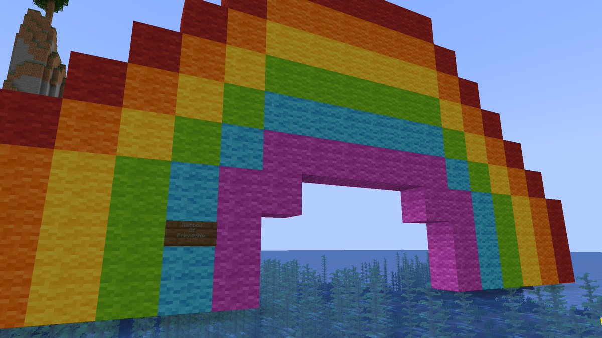 Just came from a great stream, got some new villagers and even built a magical friendship rainbow. Check out the stream at twitch.tv/pookity !