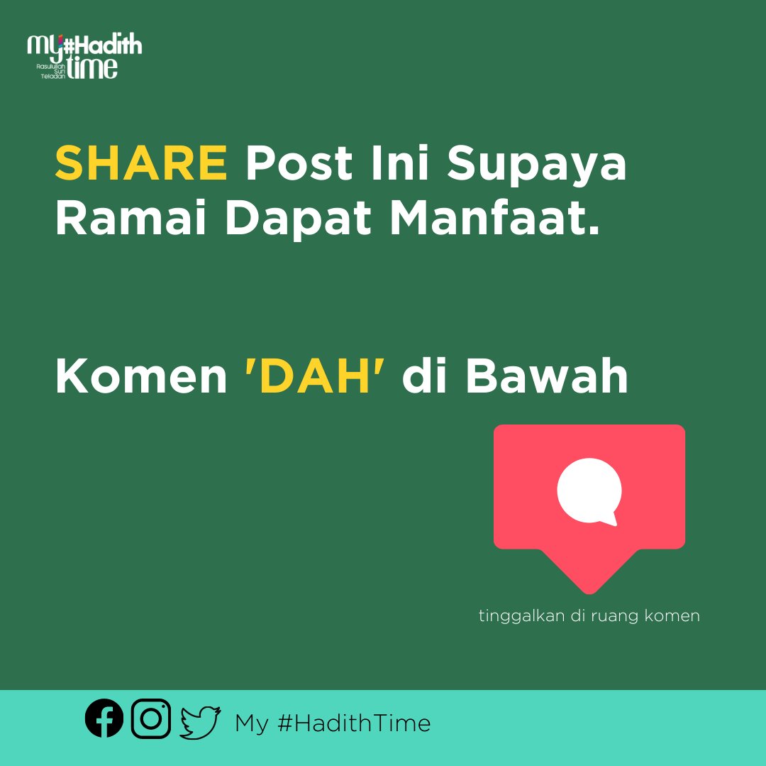 myhadithtime's tweet photo. Semoga bermanfaat.

Kredit: Ustaz Muhammad Fahmi Rusli @fahmirusliMFR https://t.co/sxdEihE8rt