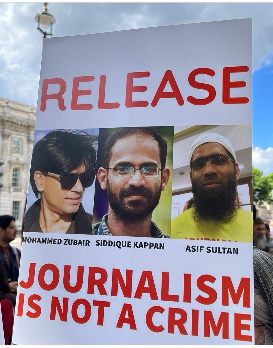 #JournalismIsNotACrime #ReleaseZubair #ReleaseSiddique #ReleaseAsif