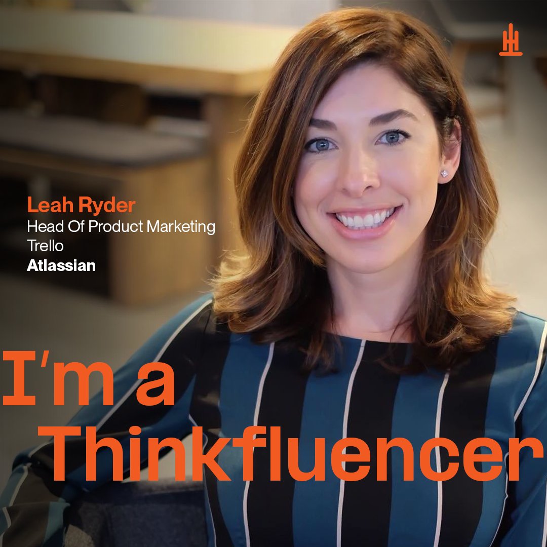 📣 Thinkfluencer Alert 

Excited to have @LeahRyder as a Thinkfluencer. Leah is the Head of Marketing, Trello - Atlassian. 

Catch her actionable insights coming soon to Tigerhall. 
tigerhall.com/thinkfluencers…

#Thinkfluencer #SocialLearning