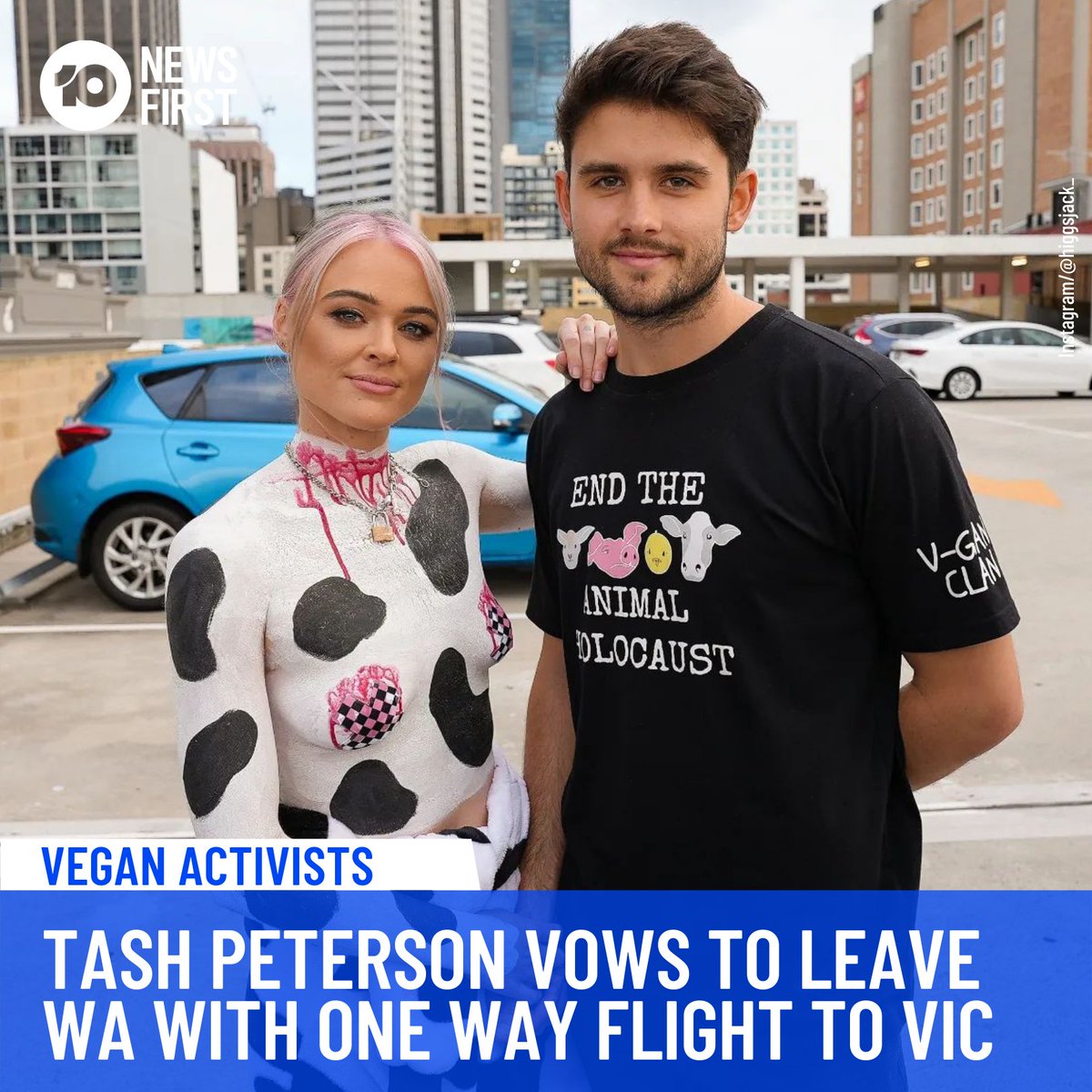 Vegan activist Tash Peterson barred from all WA licensed venues