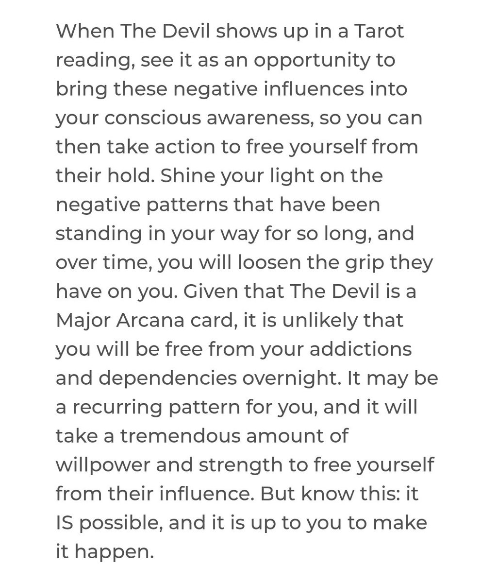 mariposa_moon's tweet photo. I was doing a little reading on the devil card actually and I think it could be related to Oliver and/or Juliette #firstkillwatchparty https://t.co/2jxPKBN8PY