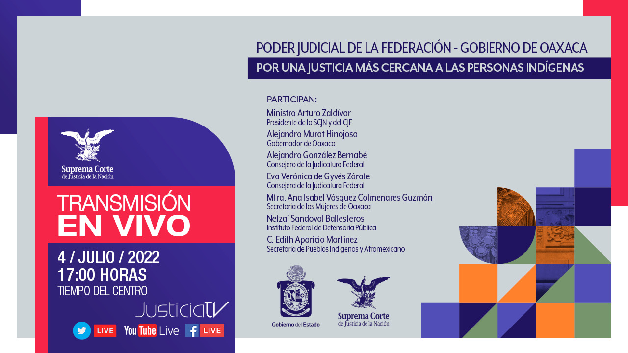 Suprema Corte on Twitter: suprema-corte-on-twitter-hoy-el-pjf-y-el-gobierno-de-oaxaca-suman-esfuerzos-por-una-justicia-m-s-cercana-a-las-personas-ind-genas-participan-ministro-presidente-arturozaldivarl-gobernador-de-oaxaca-alejandromurat-17h