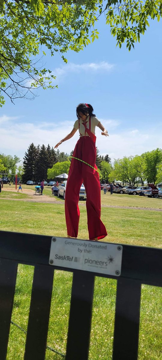 sasktelpioneers's tweet image. Check out the #SaskTelPioneers bench, generously donated to the Langham Community Park!  
Bravo!
🙌
#makingadifferenceinourcommunity
