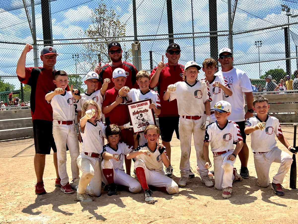galloway_jerrod's tweet photo. 6 games in 3 days! 79-19 run differential. Nebraska AA State Champs! Amazing team that believed in each other! @OMAHATIGERS @ubanebraska #champs https://t.co/vLSkF1QgyW