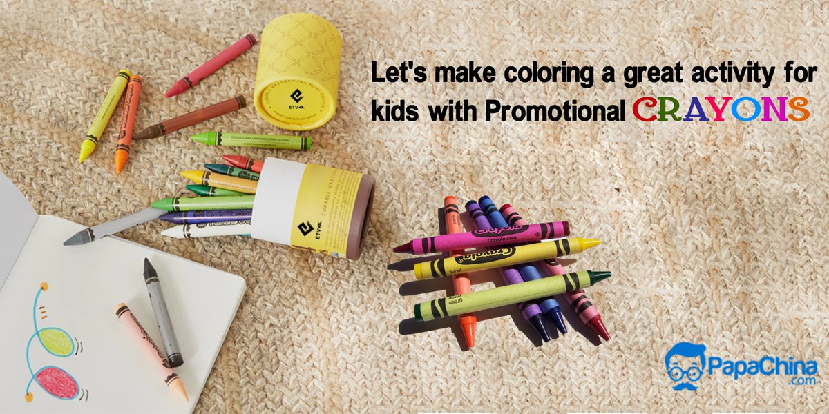 PapaChina's tweet photo. Let's make coloring a great activity for kids with Promotional CRAYONS!: https://t.co/AjlyZmMTCJ
https://t.co/qa4oUC0kAh
#customcrayons #crayons #personalizedcrayons #wholesalecrayons #promotion #Marketing #Giveaway #TrendingNow #giftideas #gifts #custom #personalized https://t.co/LOJmTmJFle