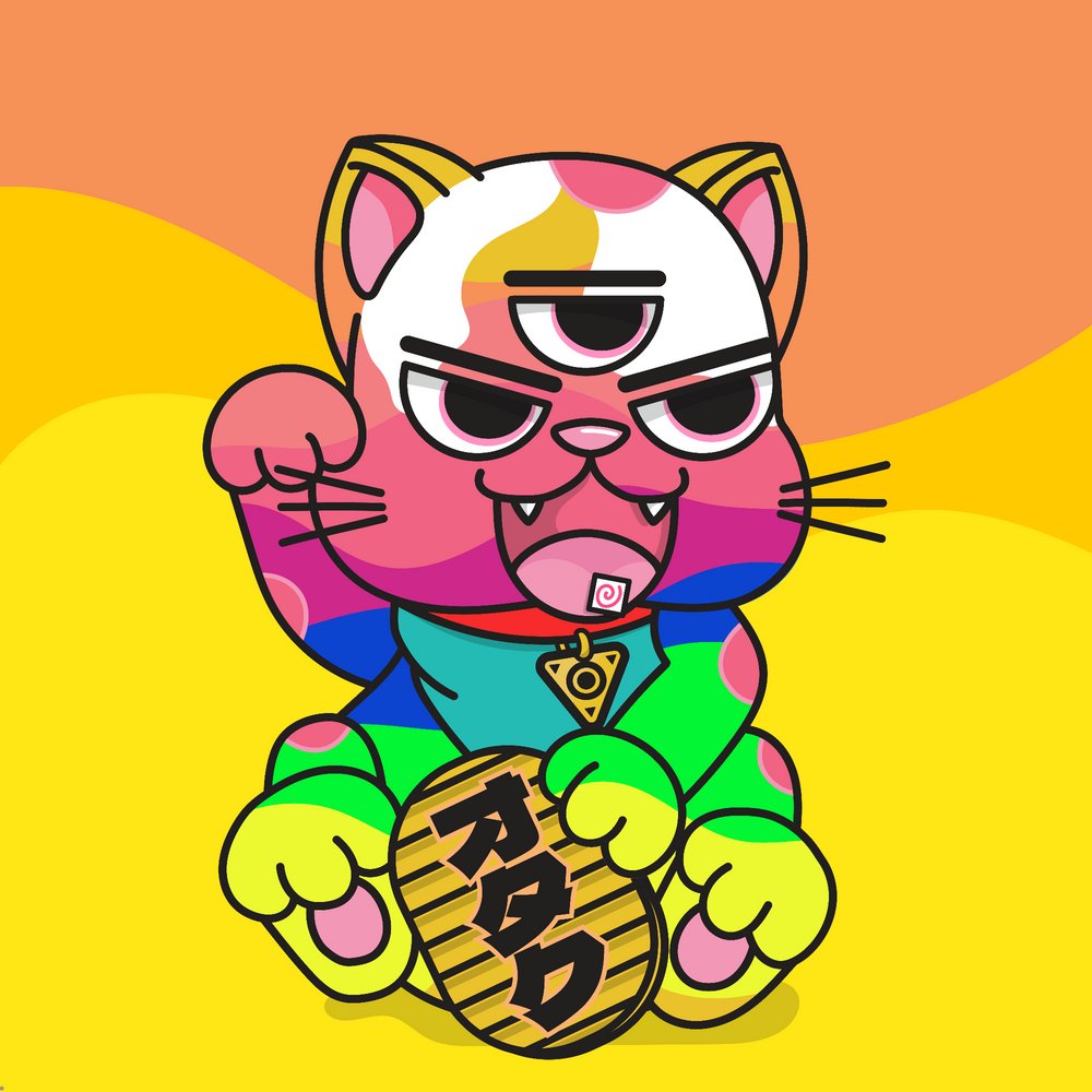 JimJam_AV's tweet photo. Shoutout to @TEENSONACID , always giving back to the community 💜🔥
Thank you bro, this colourful kitty is amazing 

 #AcidCats #AVAX #Fantom #NFTcommunity https://t.co/XxZCjDNUuR